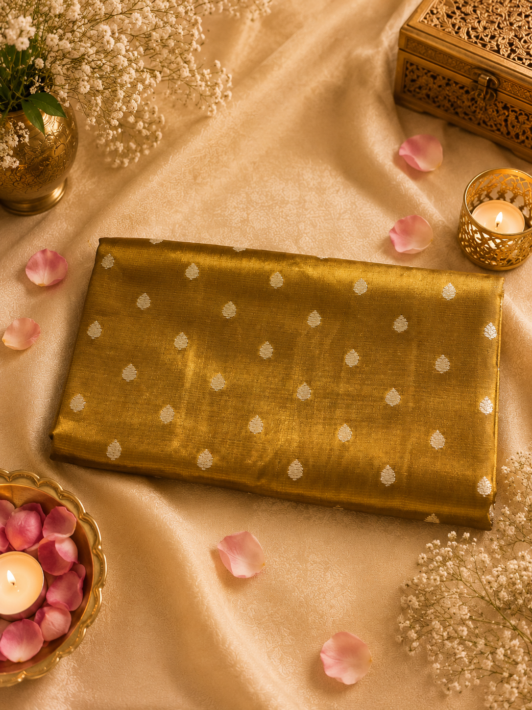 Chiniya silk saree