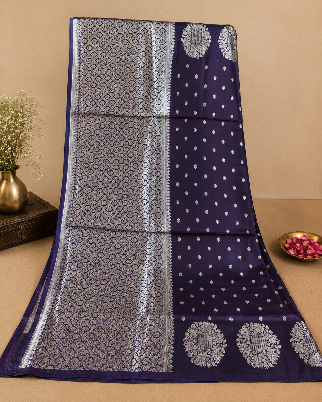 Chiniya silk saree