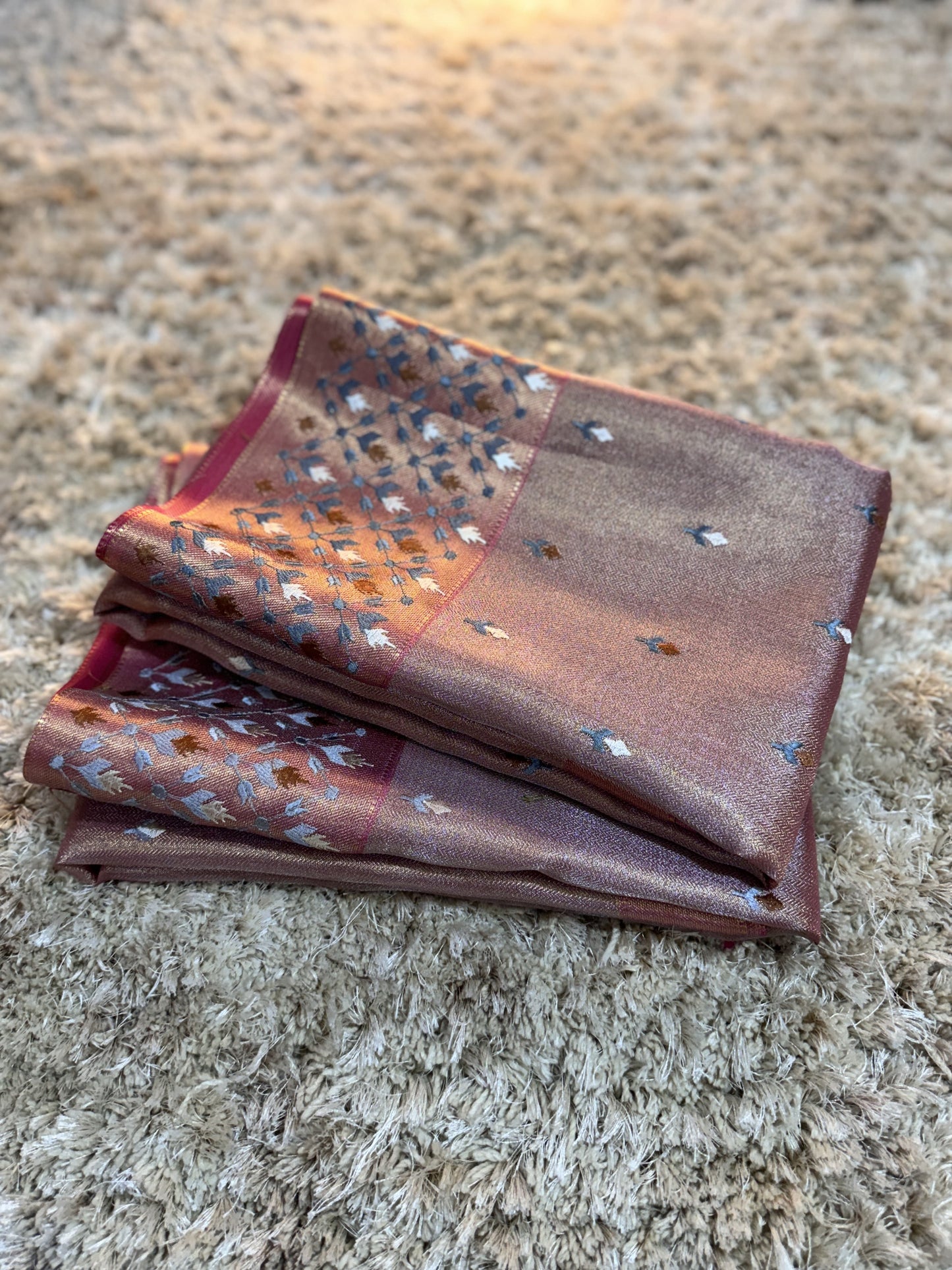 Banarasi Jothika Tissue Saree