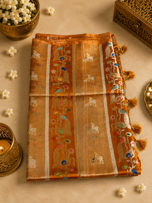 Banarasi Organza Premium Saree