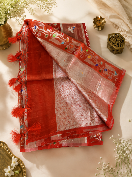 Banarasi Organza Saree