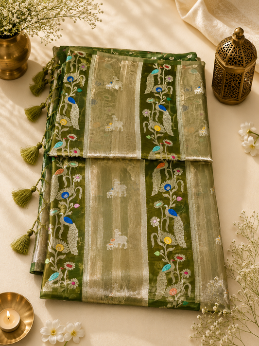 Banarasi Organza Premium Saree