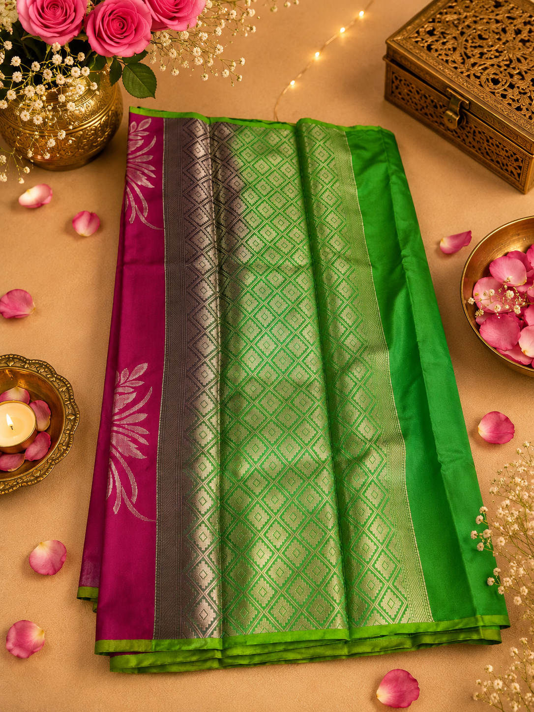 Soft silk saree