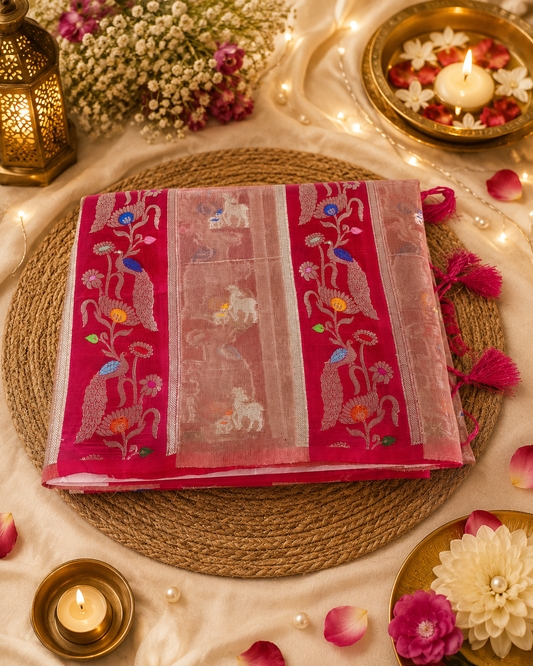 Banarasi Organza Saree