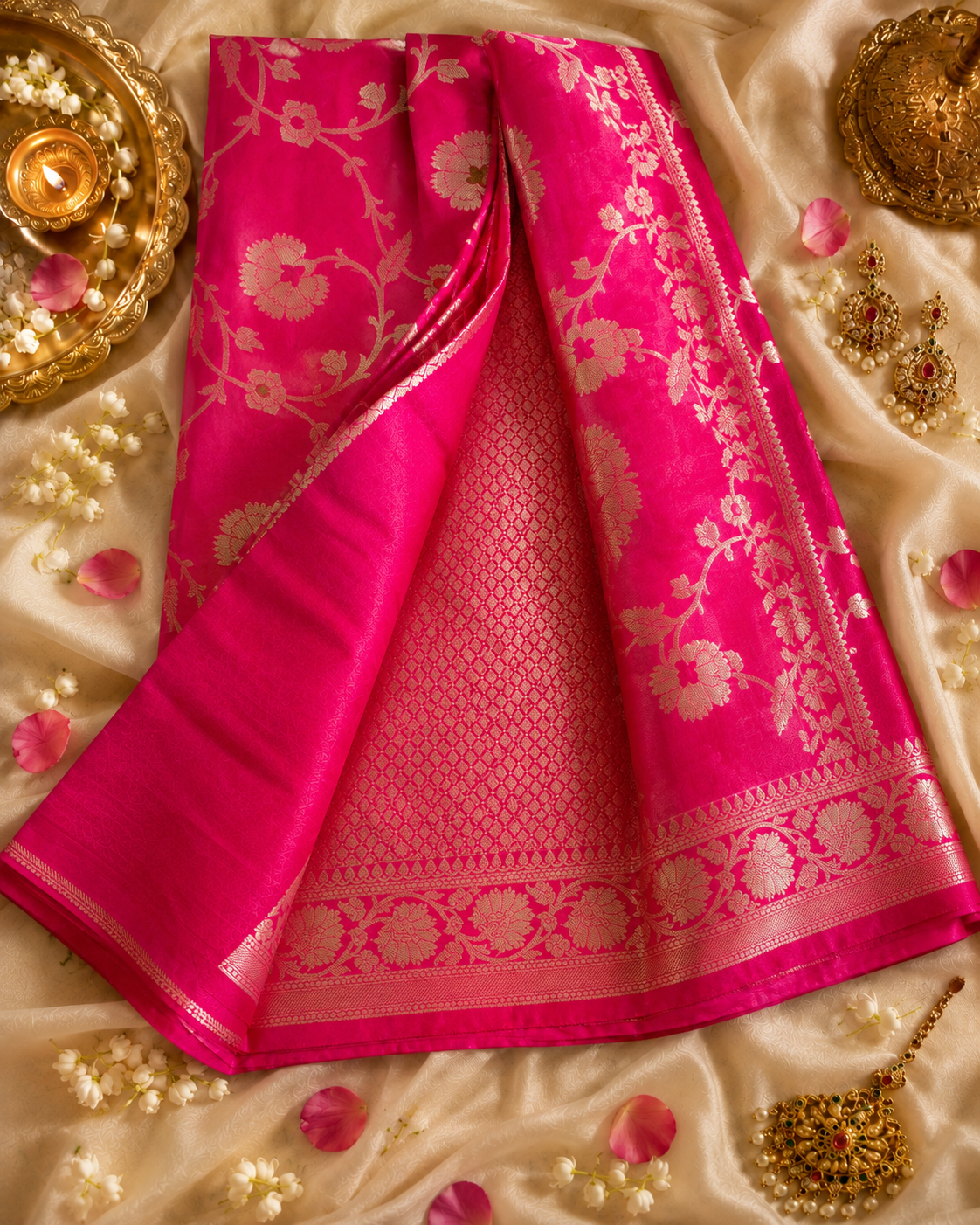 Banarasi Georget Sarees