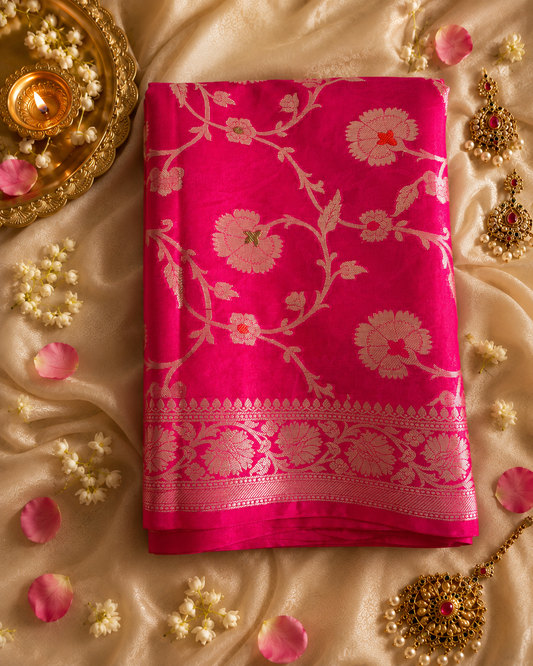 Banarasi Georget Sarees