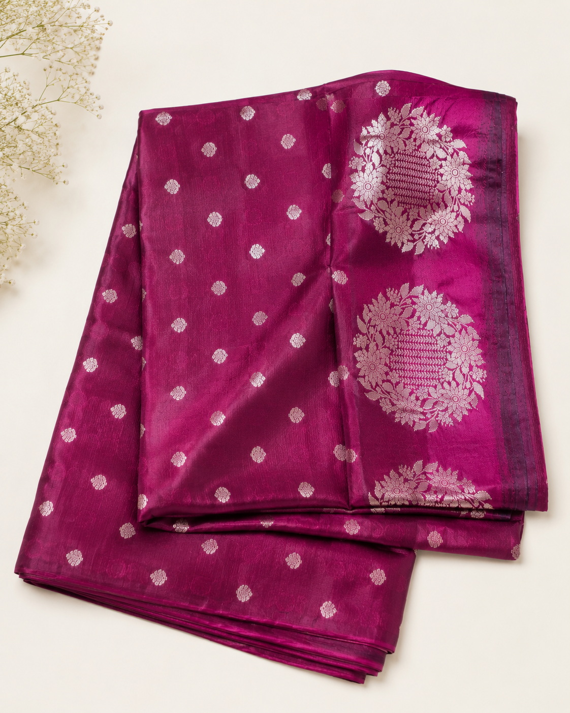 Chiniya silk saree