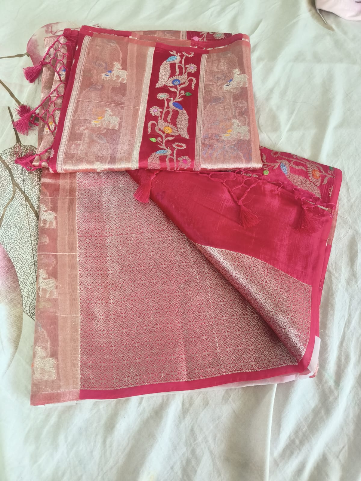 Banarasi Organza Saree