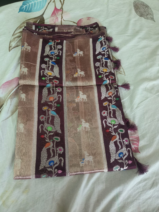 Banarasi organza Saree