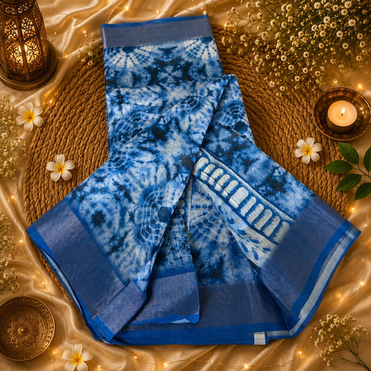 Linen Saree