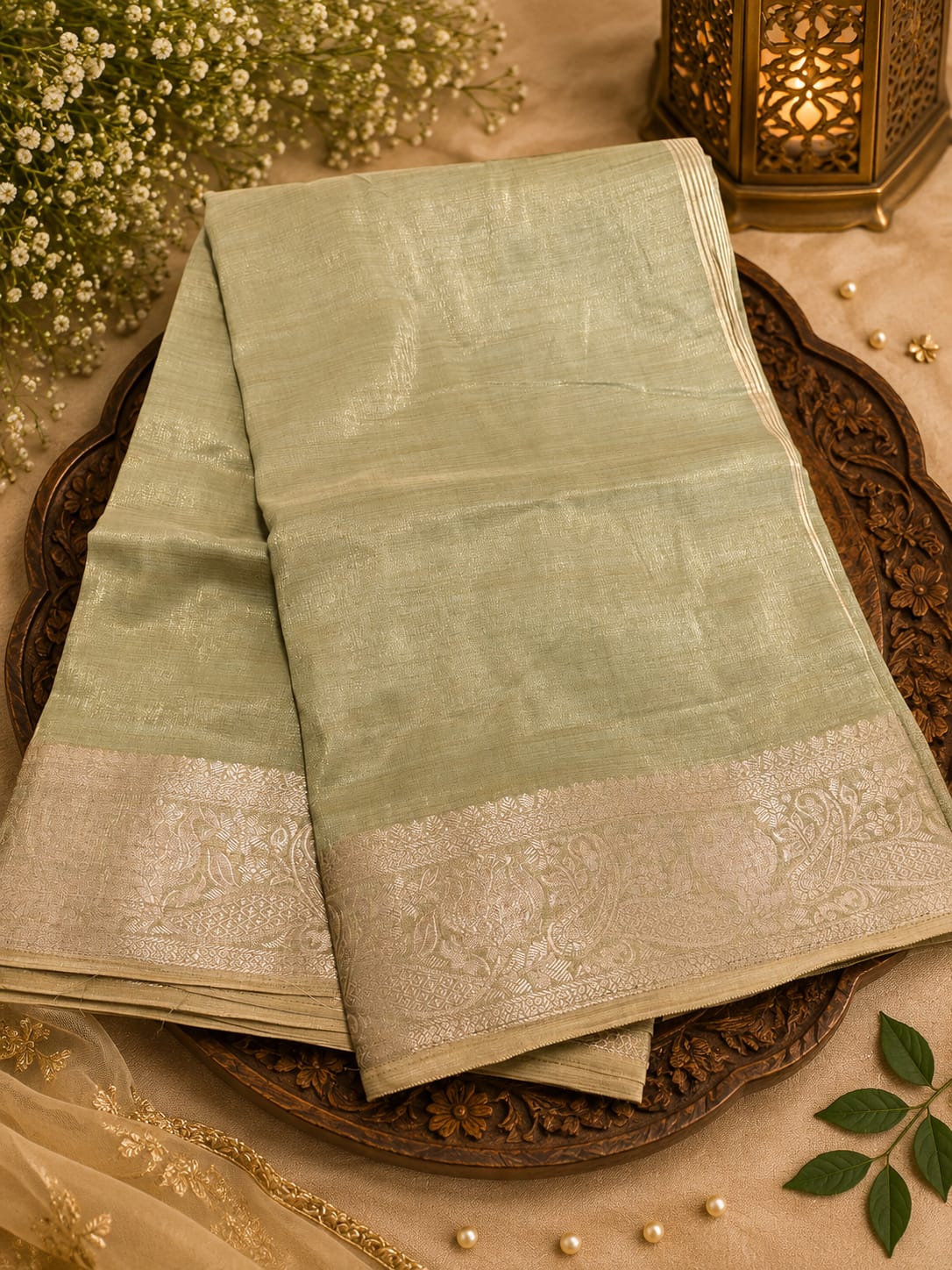 Maheshwari art silk saree