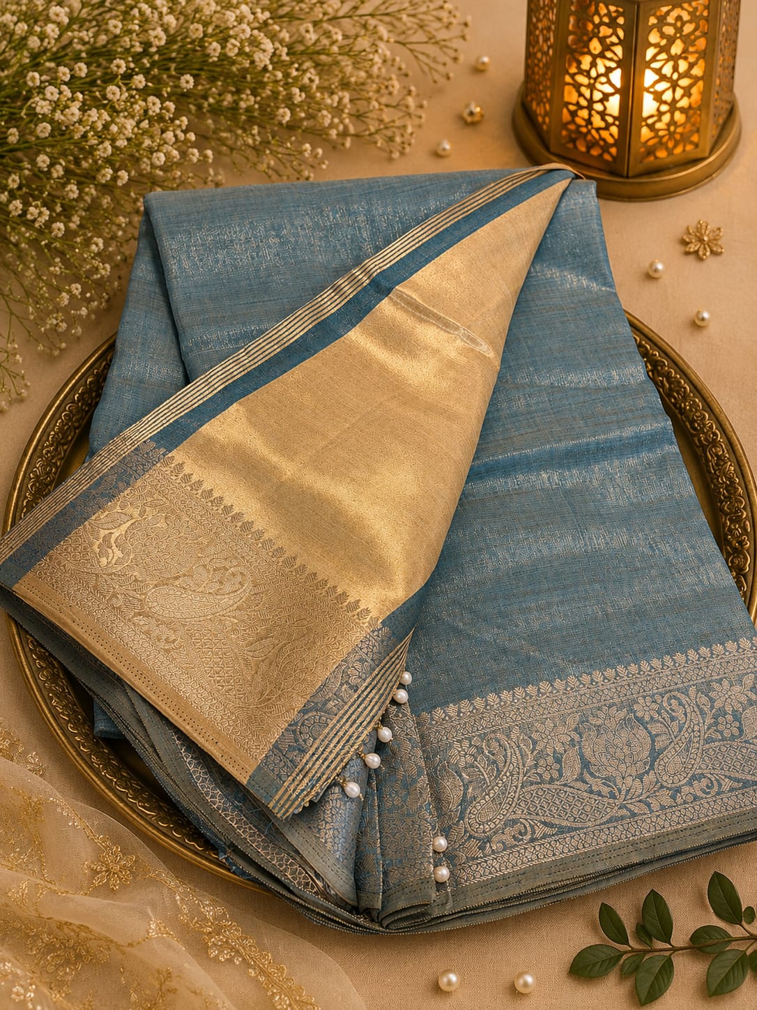 Maheshwari art silk saree