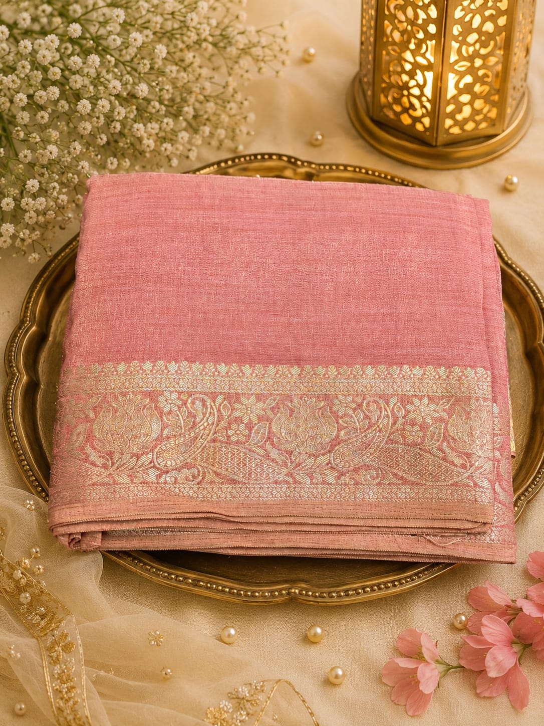 Maheshwari art silk saree