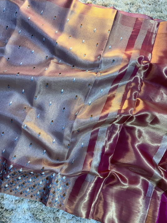 Banarasi Jothika Tissue Saree