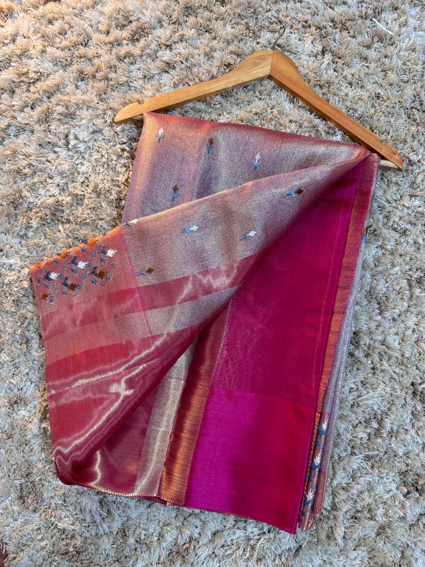 Banarasi Jothika Tissue Saree