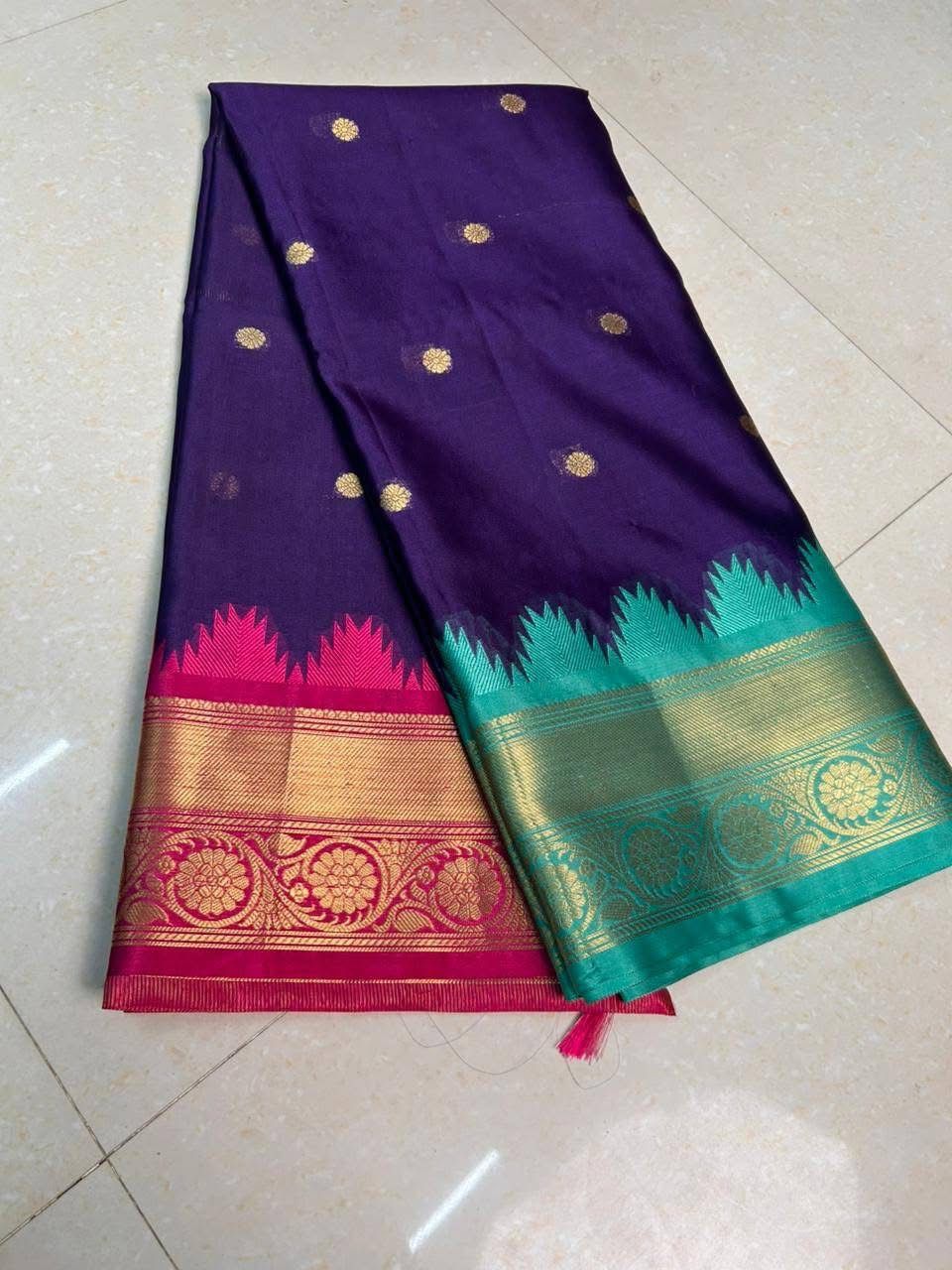 Banarasi semi kathan silk saree