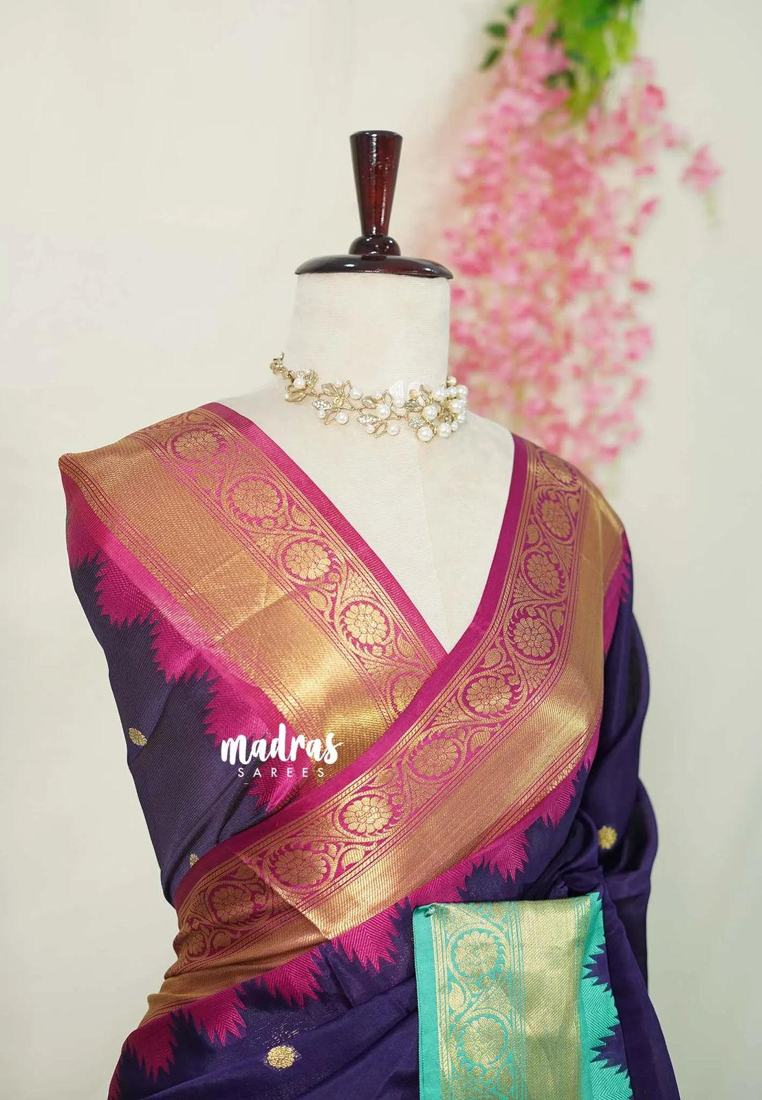 Banarasi semi kathan silk saree