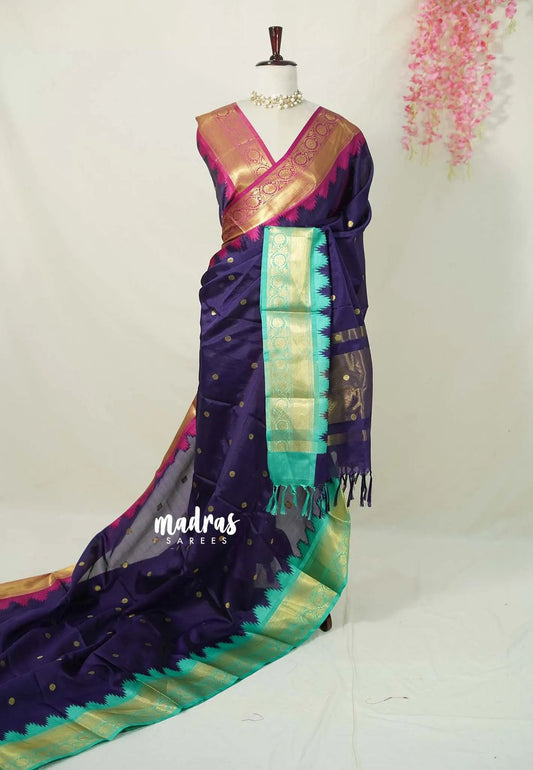 Banarasi semi kathan silk saree