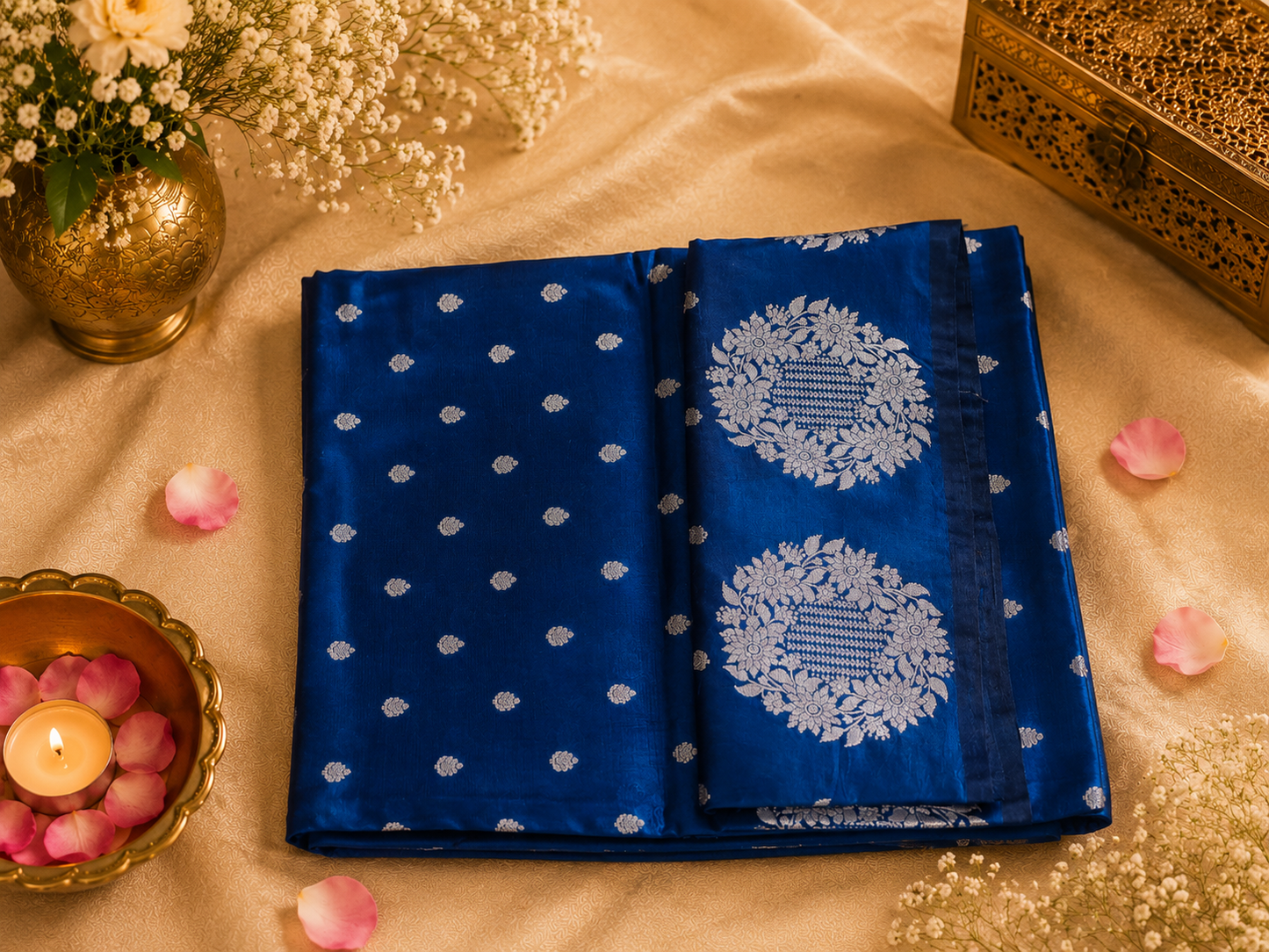 Chiniya silk saree